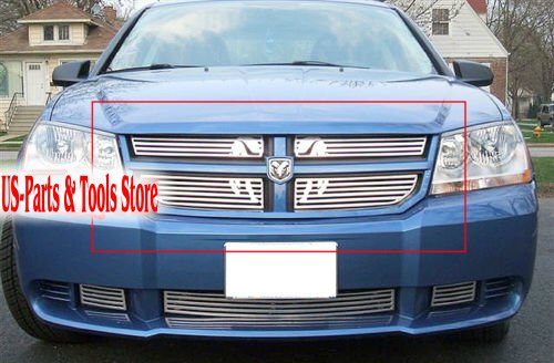 07-10 Dodge Avenger Symbolic Grill Aluminium